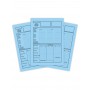 Avukat Büro Dosyası - Mavi Küçük Boy 1. Kalite 100'lük Paket